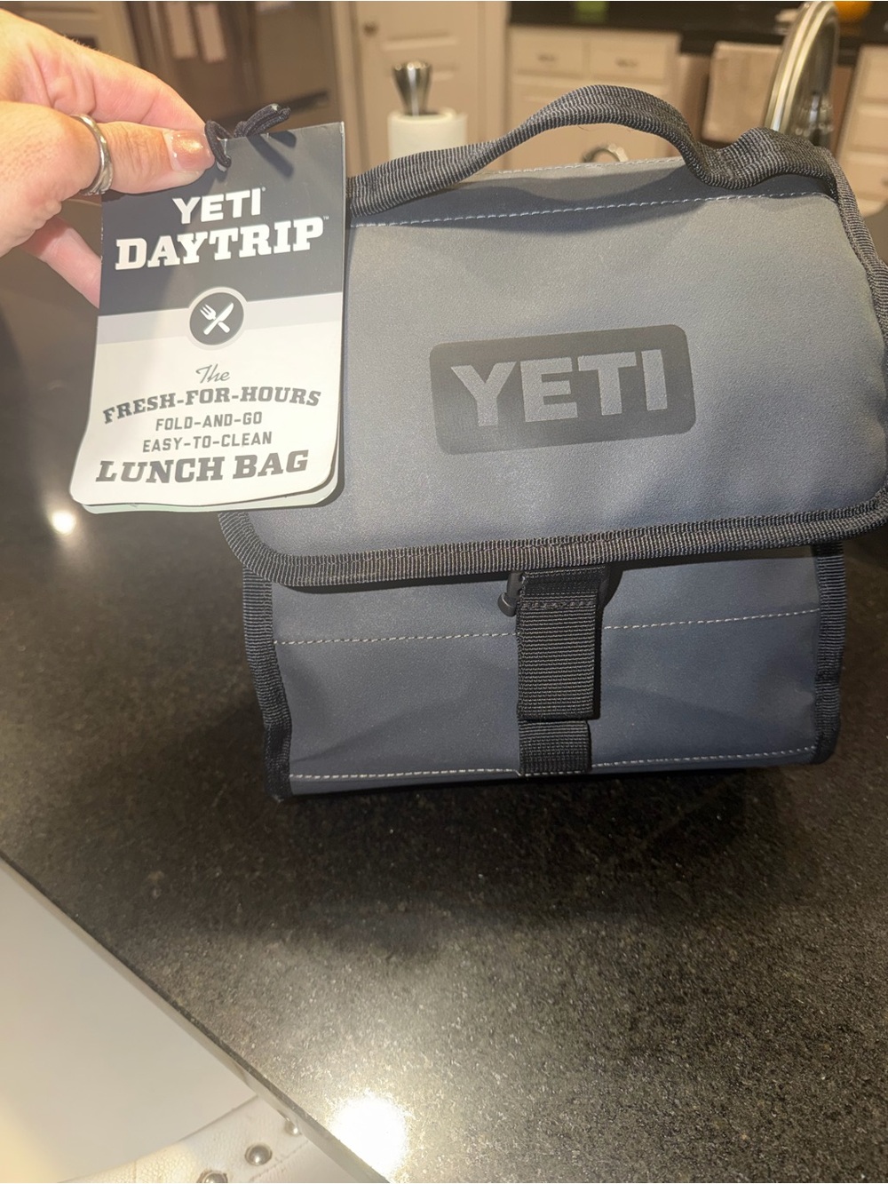 Yeti Daytrip Gray Men’s Toiletry / Lunch Bag